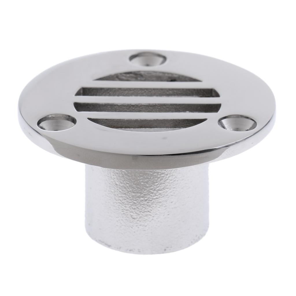 316 Stainless Steel Boat Yacht Deck Drain Scupper 45 x 25mm