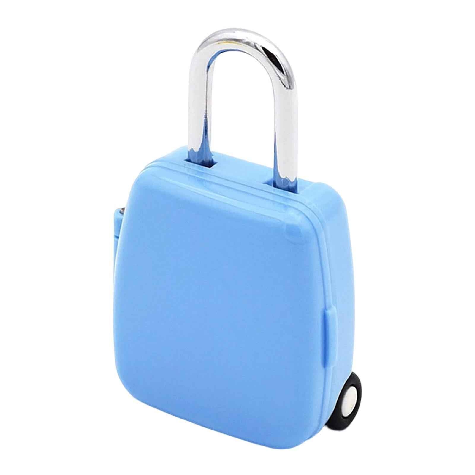 Keyless Combination Padlock Code Lock for Gym School Locker Toolbox Blue