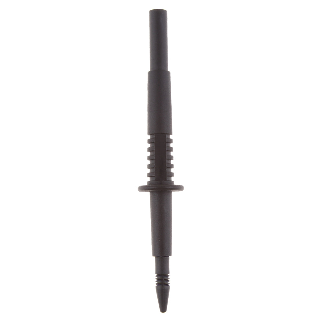 2mm Diameter Stainless Steel Banana Plug Test Probe Lead Pin Tip Pen  black