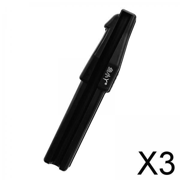 3xDuckbill Shape Eyebrow Shaper Pencil Sharpeners for Eyeliner Beginners Salon