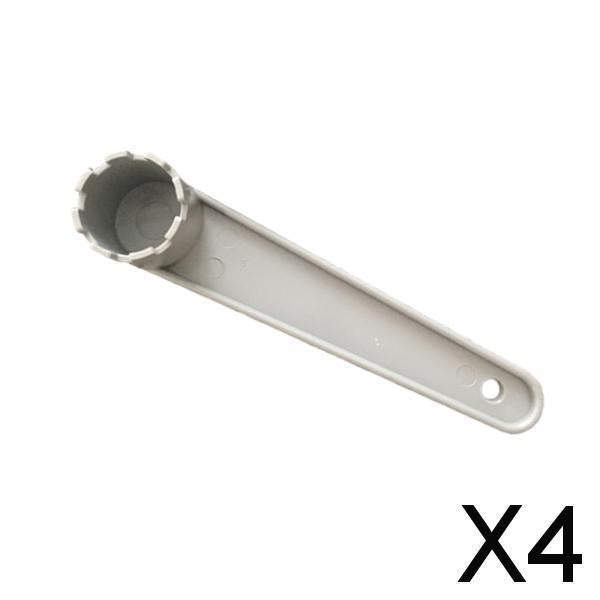 4xGray Air Valve Wrench Durable for Inflatable Boats Rubber Dinghy Canoe Rafts 8 Groove