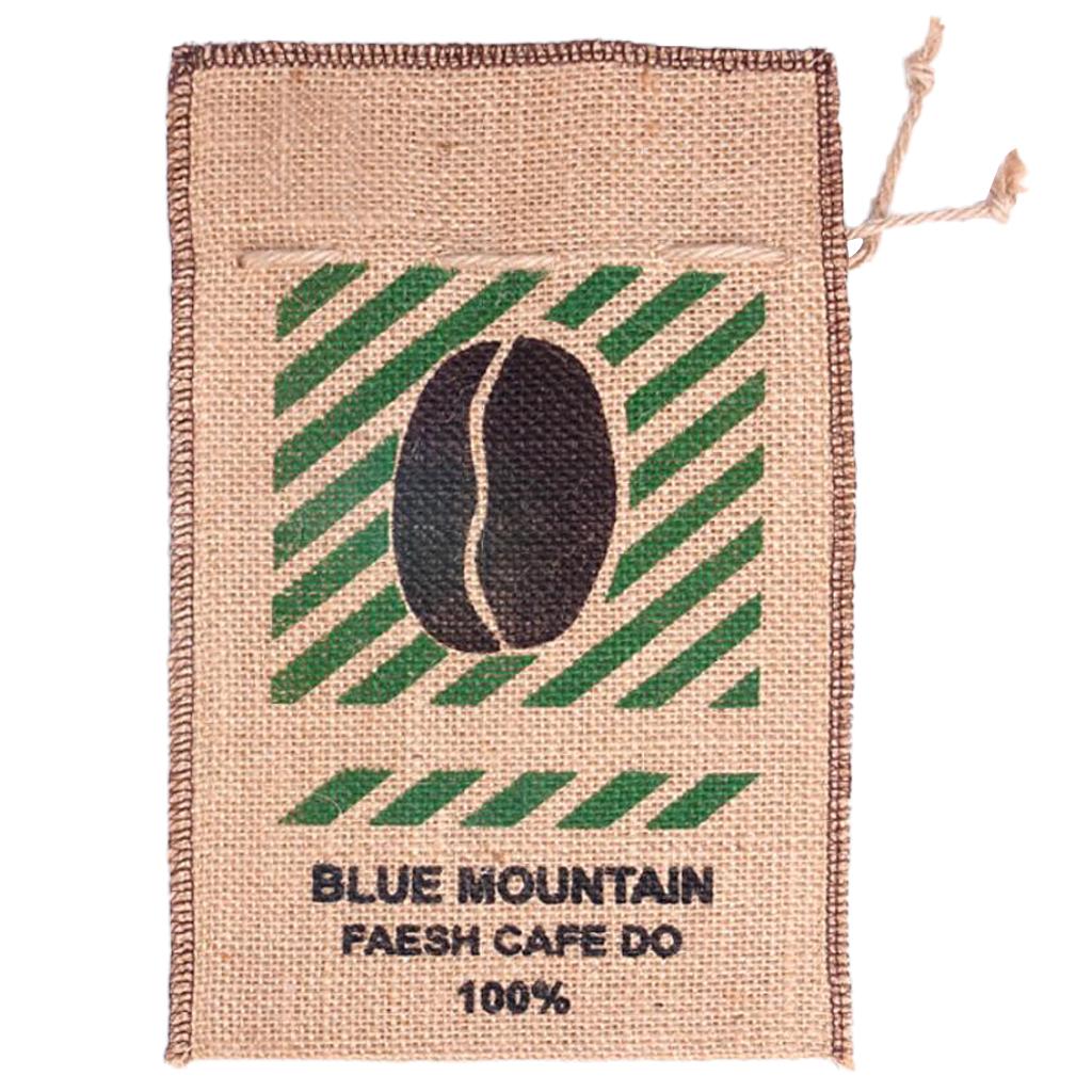 Burlap Coffee Bean  Sacks Gunny Bag Reusable Bags With Drawstring 4