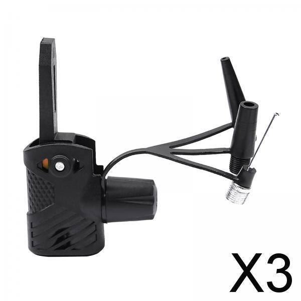 3xBike Pump Nozzle Hose Adapter Pump Useful Mini Connector for Bike Tire Parts