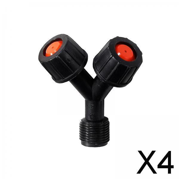 4xSpray Nozzle Tips Pump Sprayer Nozzle for Greenhouse Spray Equipment Weeding Style D