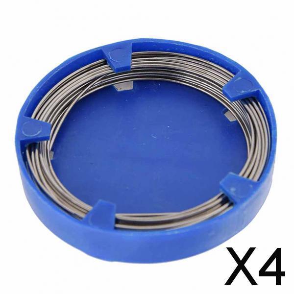 4xStainless Steel Dental Wire Orthodontic  Instruments 0.8mm