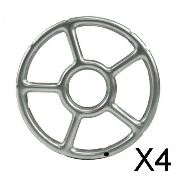 4xGas Rings Reducer Trivets Gas Hob Cover for Fishing Tea Kettles 15.5cm