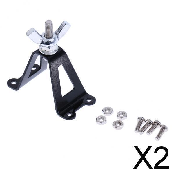 2x1/10 Spare Tire Rack Rear Bracket Wheel Holder Carrier for 1/10 Car D90 CC01