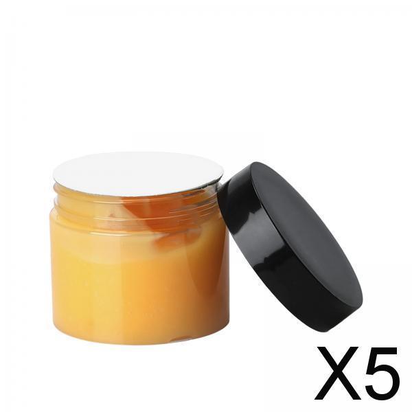 5xWood Seasoning Beewax Furniture Polish Beeswax Furniture Polish for Cabinets Short tank