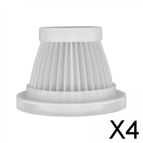 4xAuto Vacuum Filter Handheld Car Vacuum Filter for Xk Auto Vacuum Cleaner