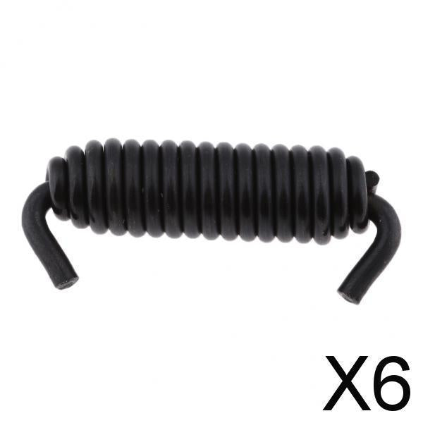 6xBlack Motorcycle Kickstand Spring for Harley 883 1200