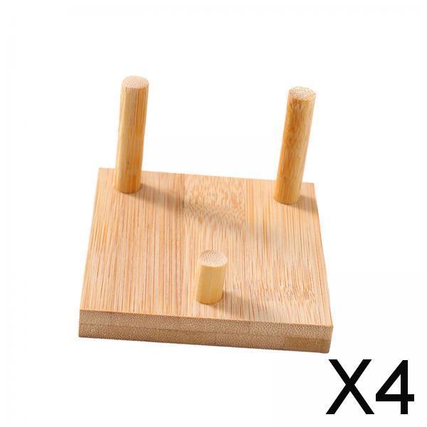 4xSmall Display Easel Holder Mineral Stand for Small Collectible Mineral Slab M