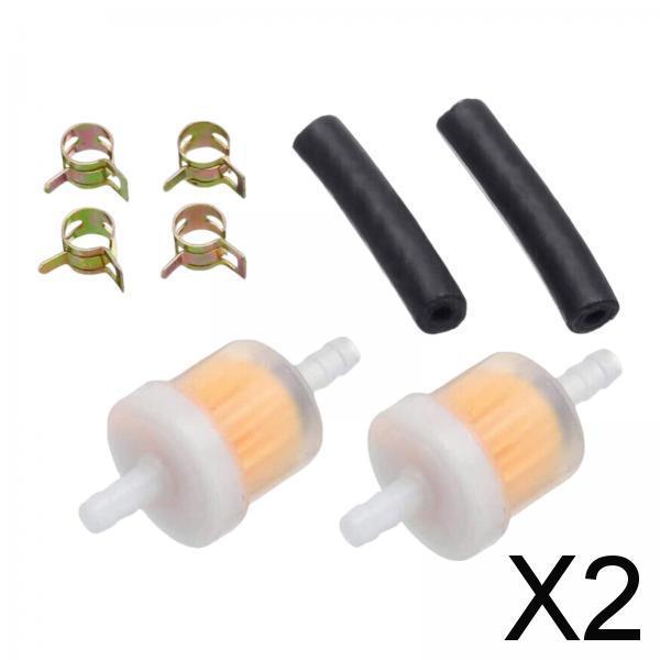 2x8Pcs Universal Car in Line Filter Kit for Eberspacher Accessories