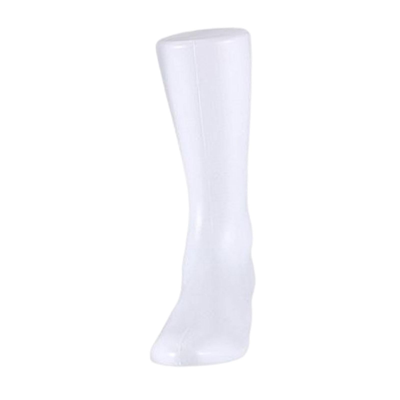 Lifesize Female Mannequin Foot Photography Accessories for Socks Chains Shop White