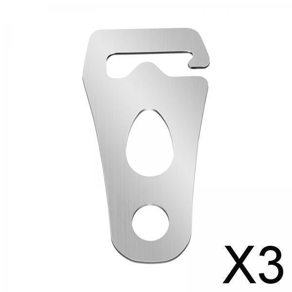 3xCanopy Buckle Canopy Fixing Adjustment Buckle for Backpacking Outdoor Awning