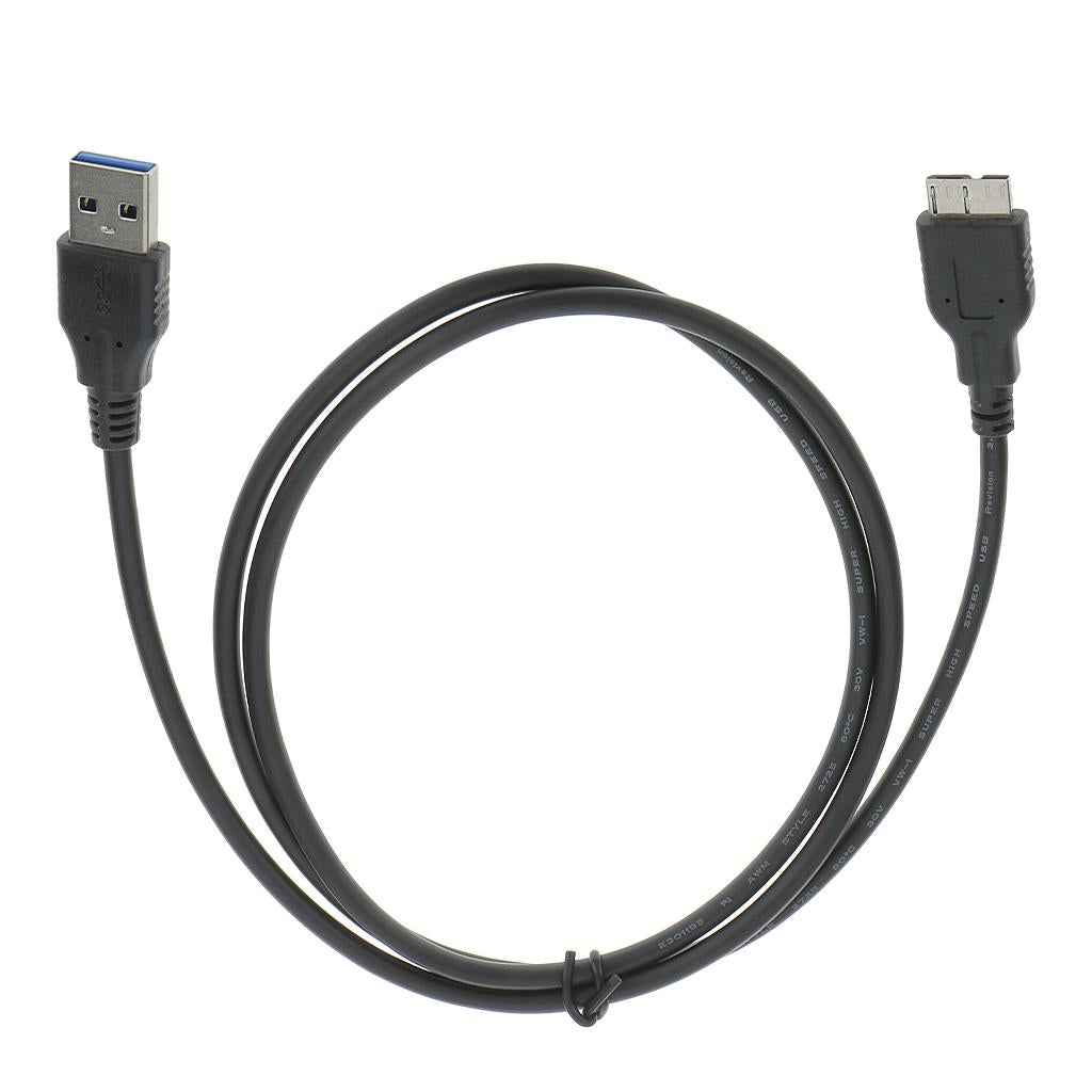 High Speed USB 3.0 Cable Micro B Socket Super Fast Extension Cable for HDD