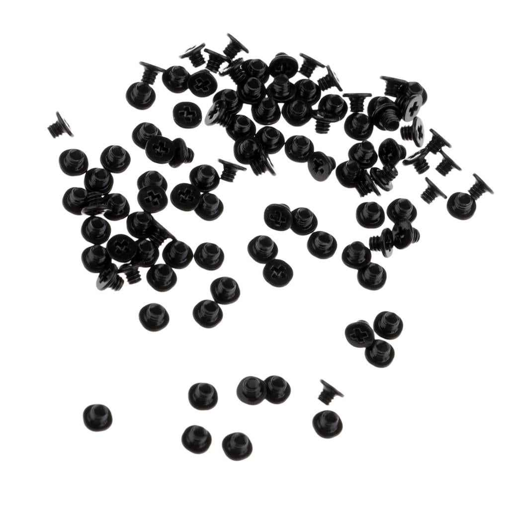 100Pieces Replacement Keyboard Screw for MacBook A1278 A1286 A1297