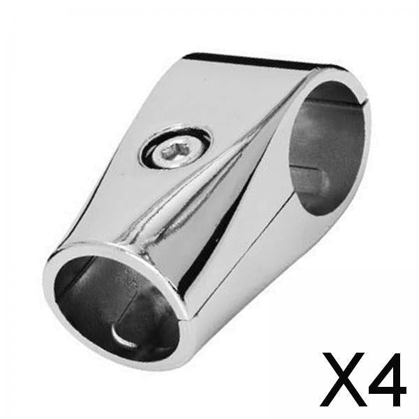 4x1Piece Inner Dia 25 mm Clamps T Pipe Clamp Connector for Fence Boat Scaffold