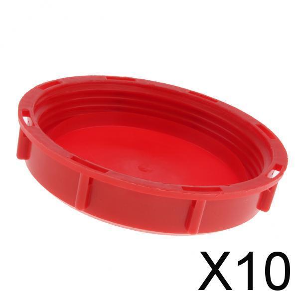 10x1000L IBC Water Tank Cover Lid Cap Valve Parts Garden Hose Dust Cover 163mm