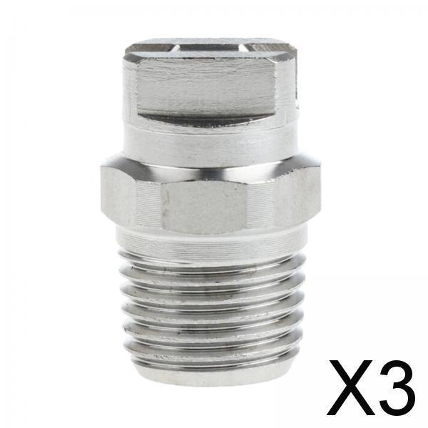 3x1/8'' Flat spray tip Connect 65 Degree for Pressure Washer 1.8mm