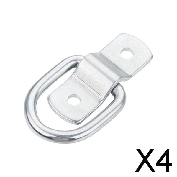 4xD Ring Lifting Ring Anchor D Lashing Rings for Boat Trailers RV Campers