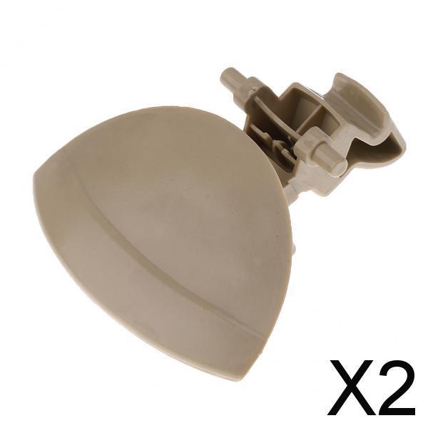 2xGlove Box Compartment Glovebox Repair Fix for Citroen C4 Handle Beige