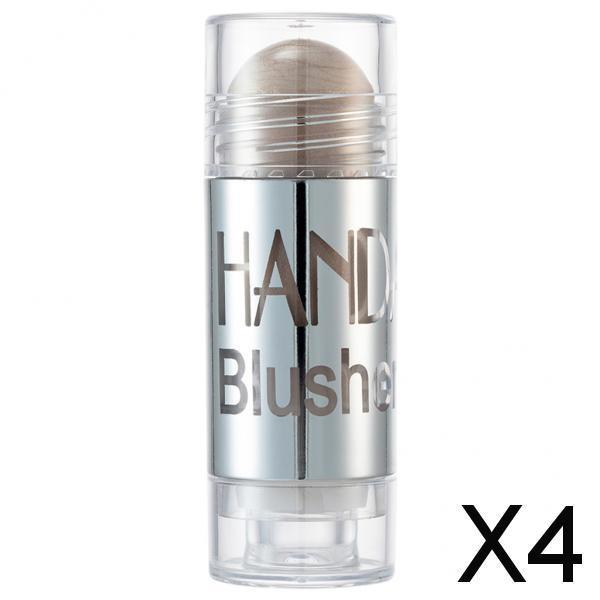 4xBlush Sticks Versatile Cheek Tint Makeup Shimmer for Cheeks Lips 01