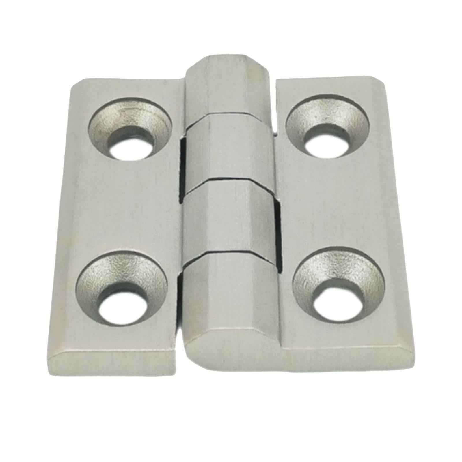 Heavy Duty Hinges Cabinet Door Hinge Versatile Hardware for Lockers Cabinets 6x6x0.8cm