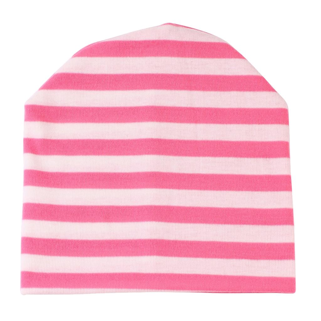 Girl&Boy Baby Infant Winter Warm Crochet Knit Hat Beanie Cap Pink Stripe