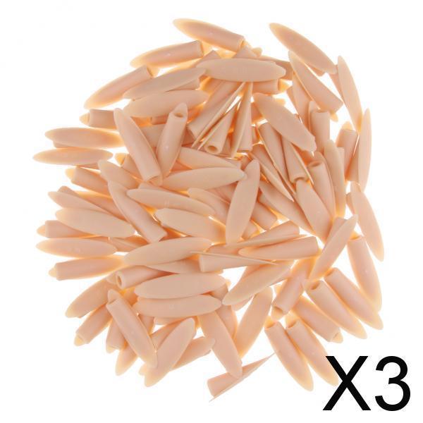 3x100pcs Trimmable Solid plug - Screws - Pocket-holes - DIY Yellow