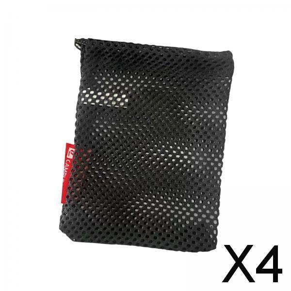 4xCamping Pouch Travel Organizer Bags Small Drawstring Bag for Hiking Outdoor