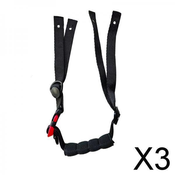 3xHard Hat Chin Straps with Buckle for Most Hard Hats Safety Helmet Chin Strap Sponge Chin Pad