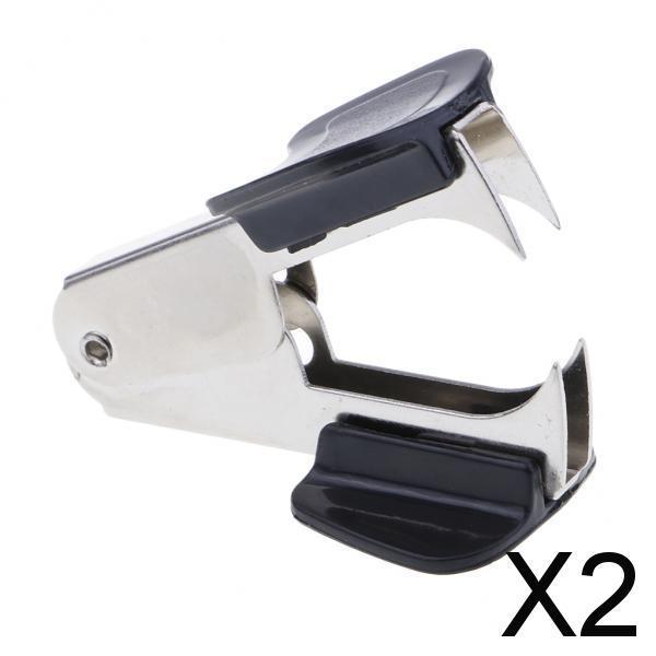 2xStainless Steel Stapler Staple Remover School Office Stationery Random Color