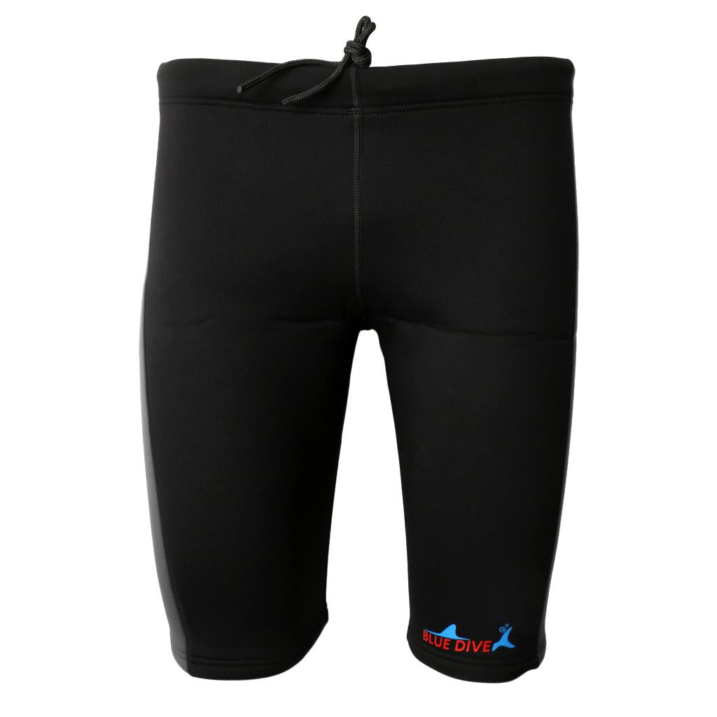 3mm Neoprene Canoe Kayak Surf Swim Cycling Wetsuit Shorts M Grey and Black