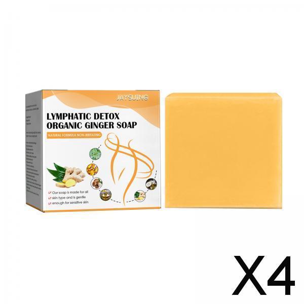 4xNatural Soap Face Scraping Moisturizing Body Health Massage for Women Gift