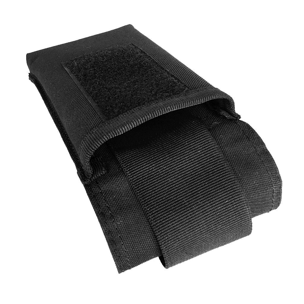 Universial Outdoor MOLLE Cell Phone Pouch Case Belt Bag for Smartphone Black