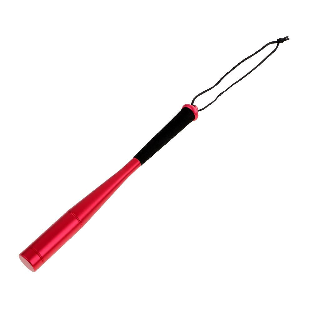Fishing Priest Aluminum Fly Fishing Bat Fish Whacker with EVA Handle Red