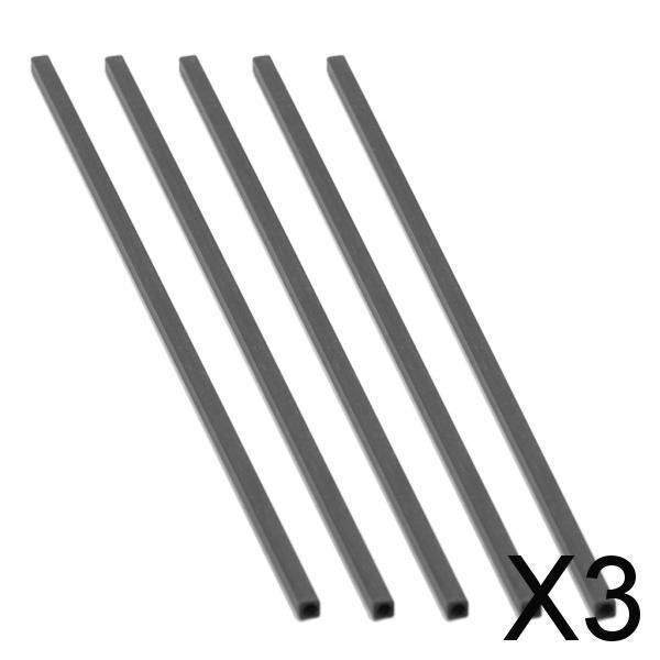 3x5 PCS  Carbon Fiber Square Tube Airplane Model