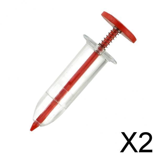 2xGarden Seed Planter Dispenser for Manual Pot Flowers Planter Tool Tiny Seeds