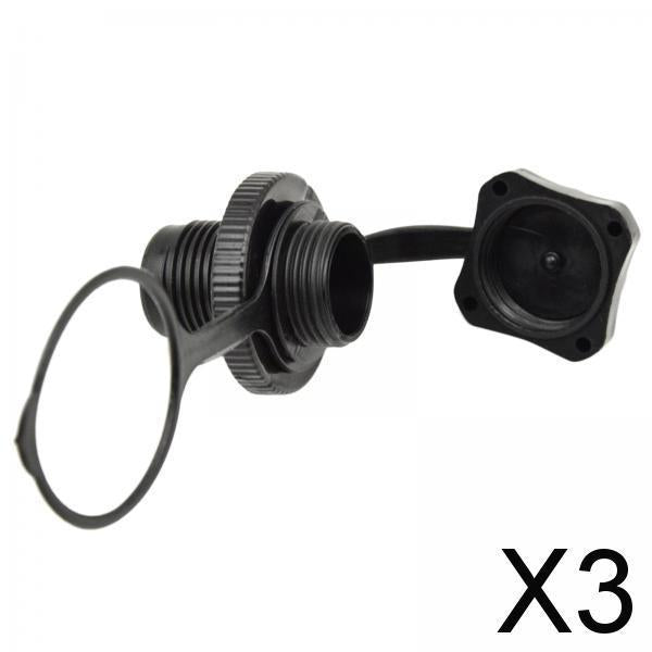 3xInflatable Boat Air Valve Cap Inflating PVC Rubber Dinghy 1 Pack