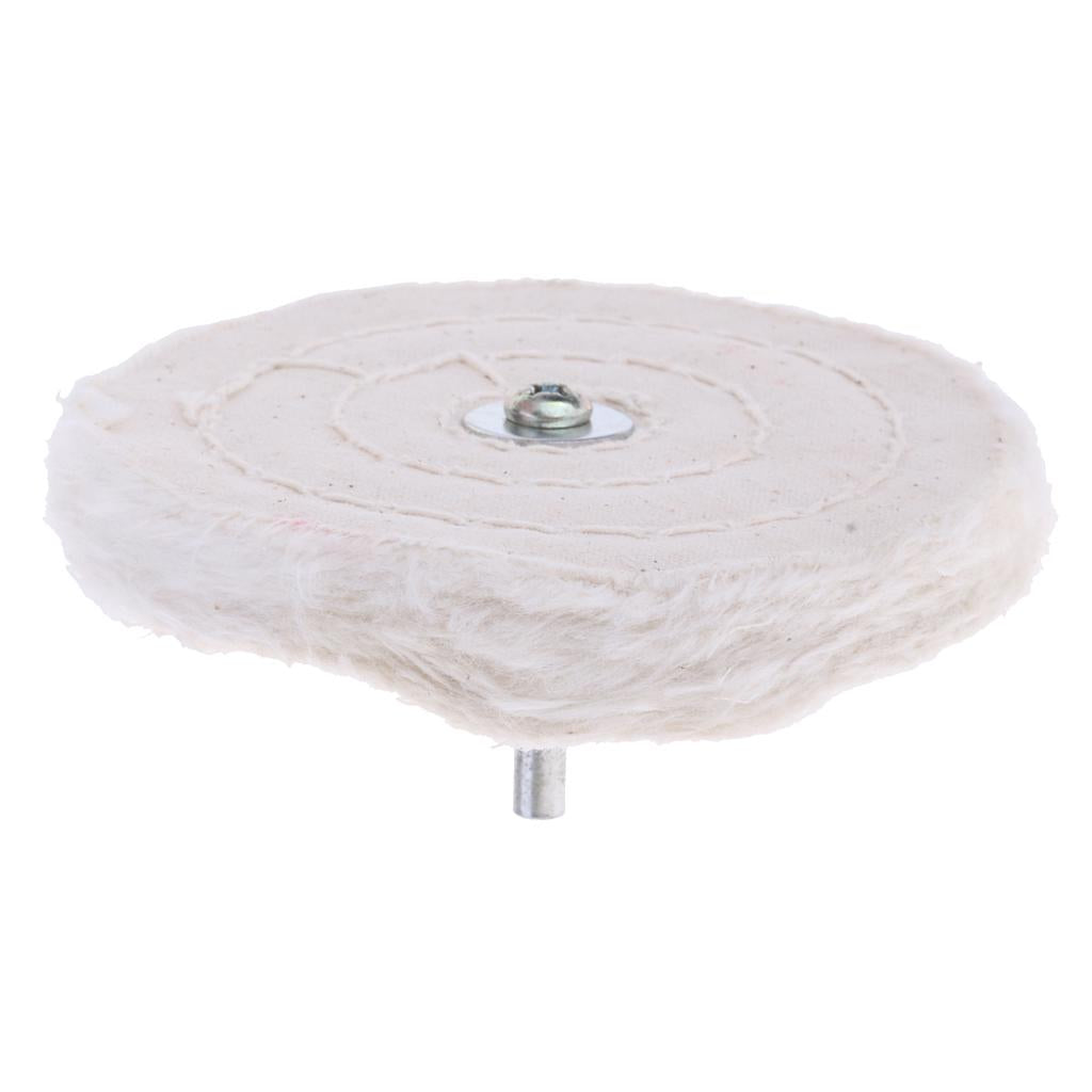3xBuffing Wheel Multi Size Cloth Polishing Wheel with Shank for Rotary Tool 3
