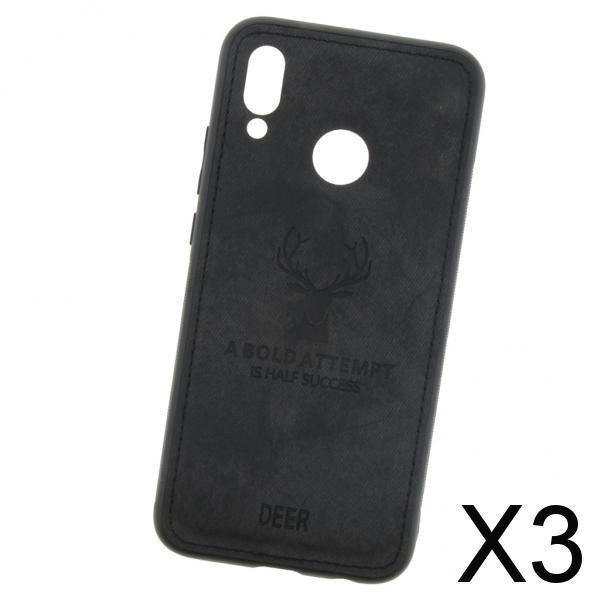 3xMobile Phone Shell Cover Case Fashion Deer Design For Huawei P20lite Nova3E