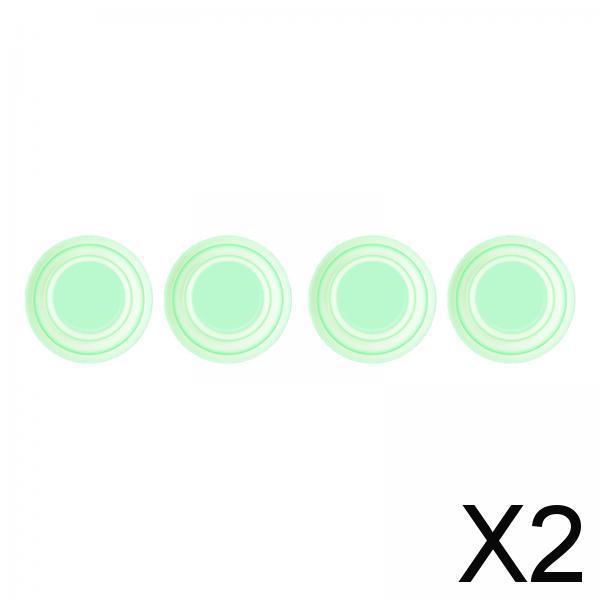 2xCar Door Absorber Cushion Gasket Decorative Buffer Bumper Cushion 4x Luminous no Sign