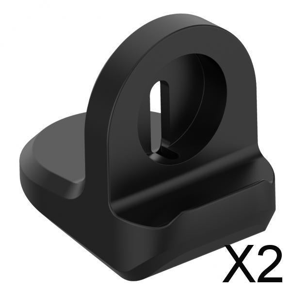 2xWireless Charging Dock Charger Cable for Samsung Galaxy 3 41mm/45mm Black