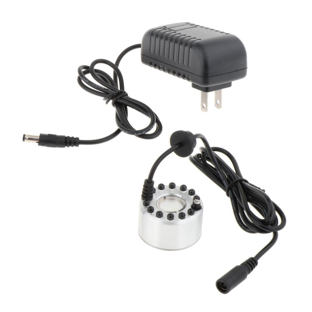 4xMini Mist Fogger Mister with Colorful Lights US 110V Plug