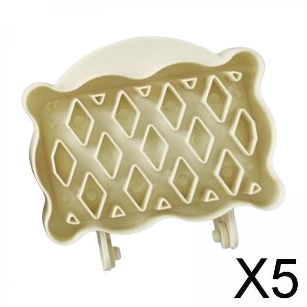 5xMini Hand Pie Maker Holiday Theme Pocket Pie Pan for Party Festivals Potluck rectangle
