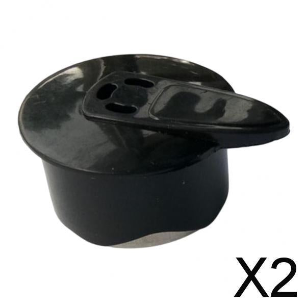 2xUniversal Electric Pressure Cooker Accs Steam Release Handle Valve D Black