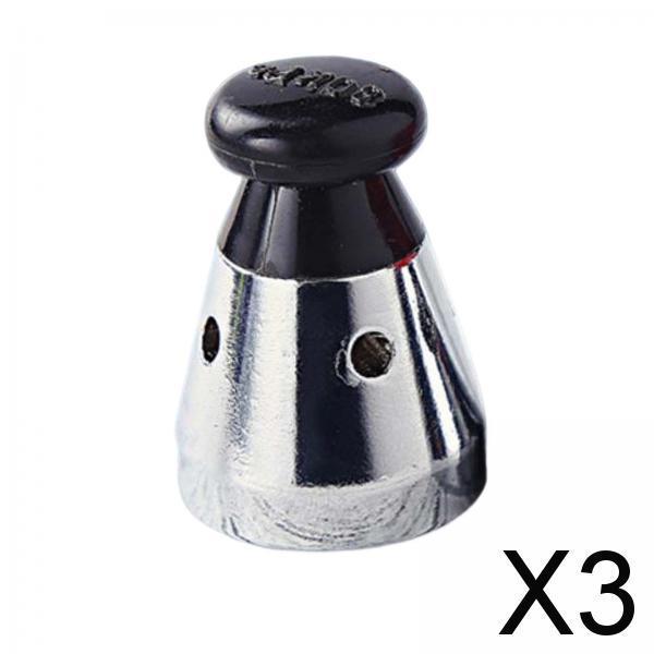 3xPressure Cooker Jigger Pressure Pressure Cooker Accessories for Pot  black