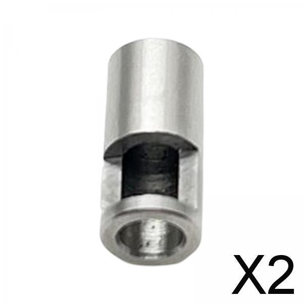 2xStainless Steel 8mm to 5mm Motor Axle for 1/8 RC Crawler Car Replacement 1pcs