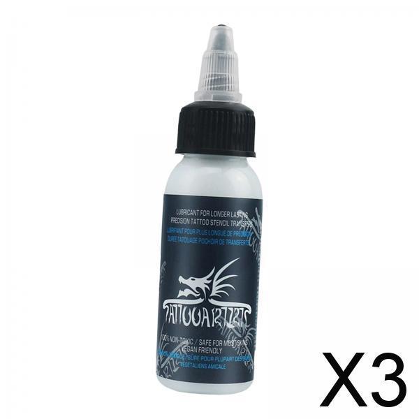 3xTattoo Transfer Cream Gel Professional Soothing Soap for Clean Stencils