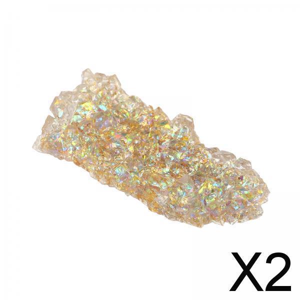 2xIce Moutain Nail Art Pen Holder for Manicure Nail Carving Pencils Durable Aureate